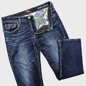 Tommy Bahama Mens 33W 29L Straight Kona Coast Denim Blue Jeans